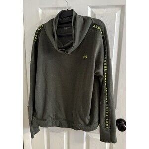 Under Armour Green Cowl Neck Sweatshirt Hoodie Women's Size XXL